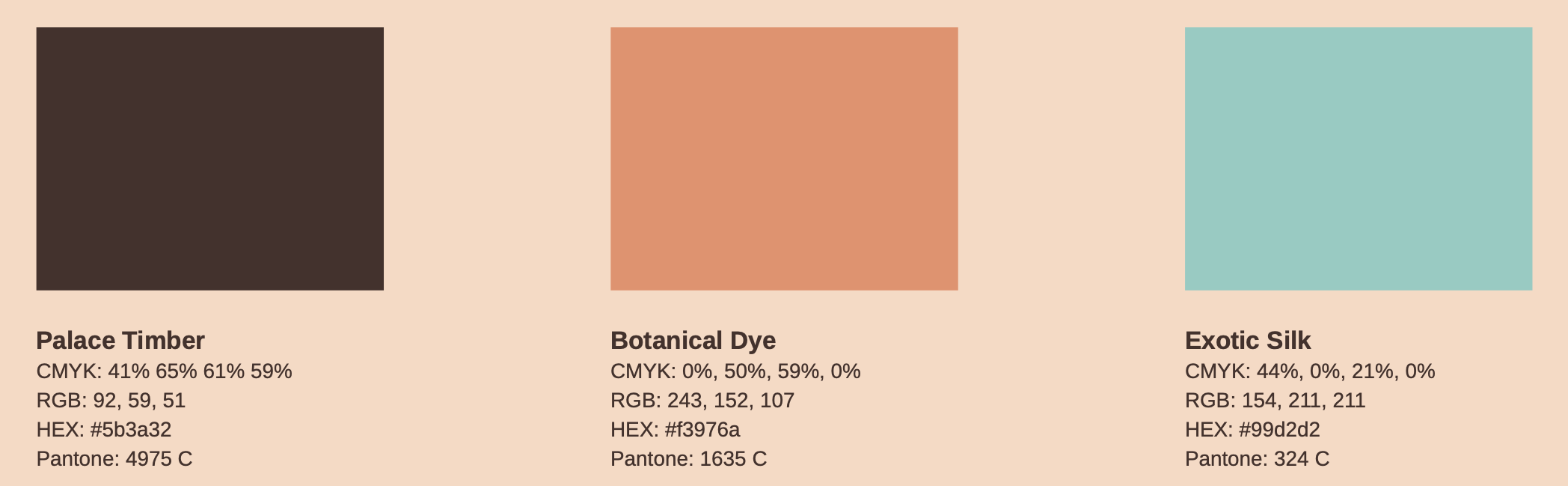 Botanical & Palace Color System